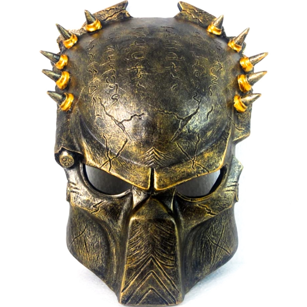 Predator Mask in Silver or Gold - Picture 2 of 6
